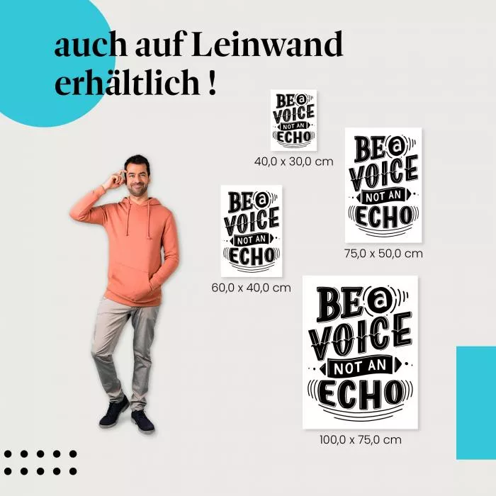 Be a Voice | Postereck 3332
