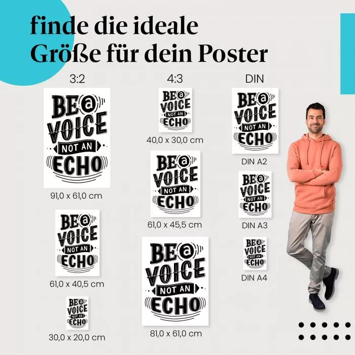 Be a Voice | Postereck 3332