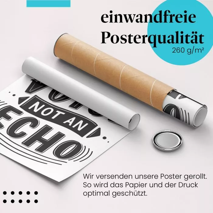 Be a Voice | Postereck 3332