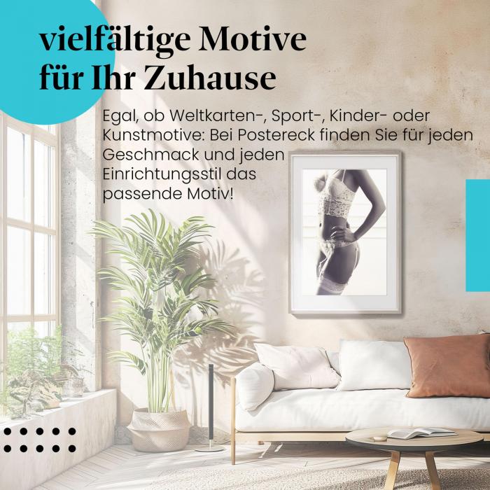 Preview: Sinnliche Eleganz: In Weiß | Postereck 1558