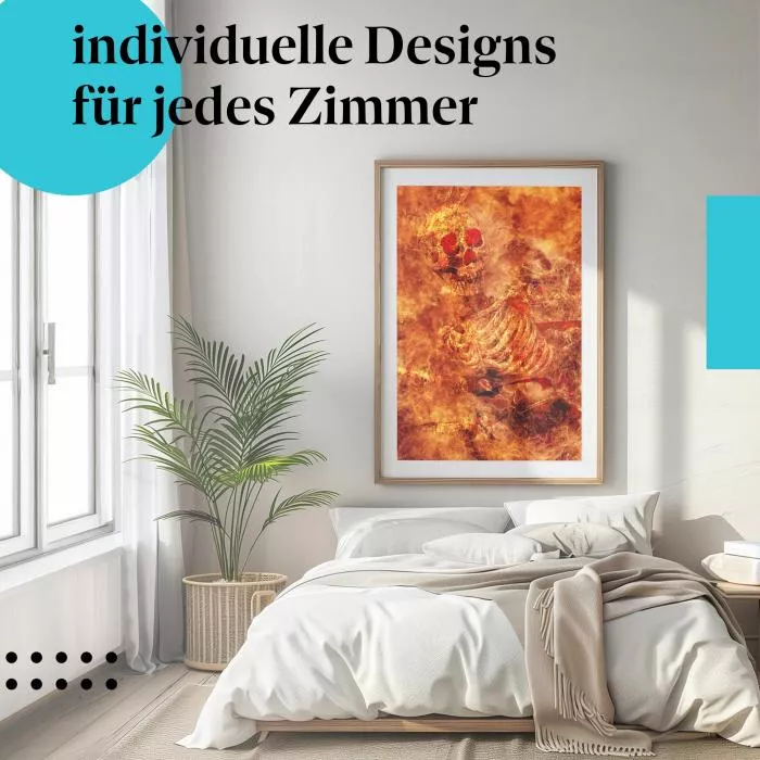Skelett im Inferno | Postereck 2660