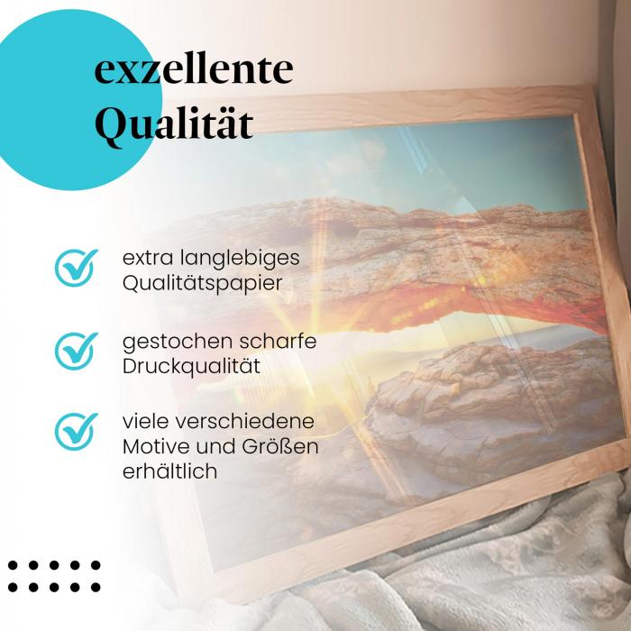 Preview: Sonnenaufgang: Arches Nationalpark | Postereck 1858