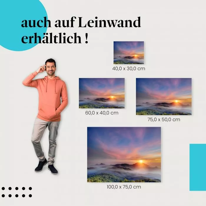 Mystische Berglandschaft | Postereck 3004