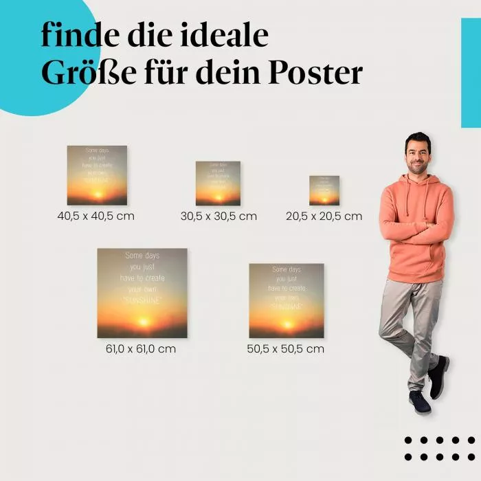 Eigenen Sonnenschein | Postereck 2428
