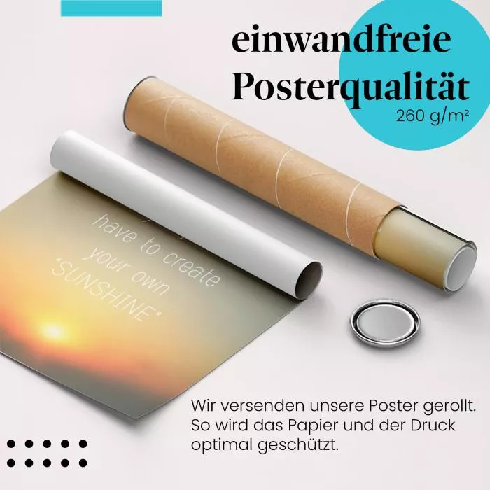 Eigenen Sonnenschein | Postereck 2428