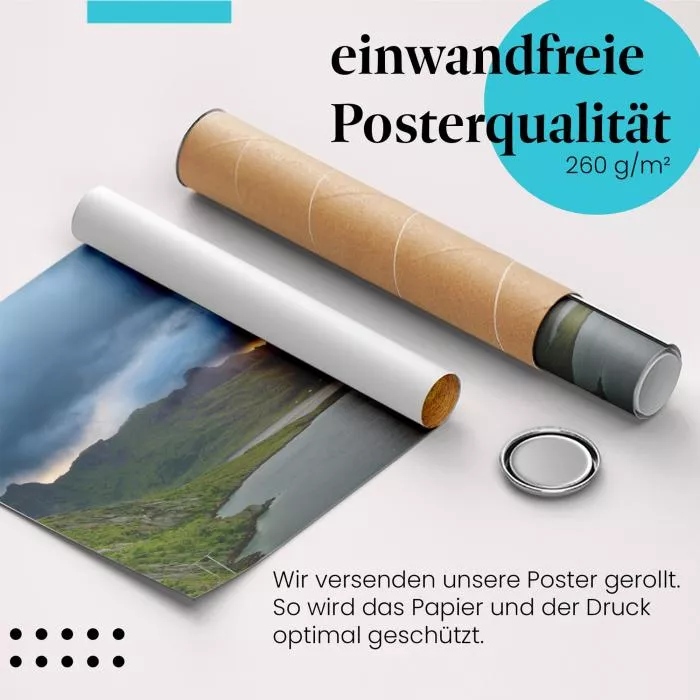 Norwegischer Fjord | Postereck 2398