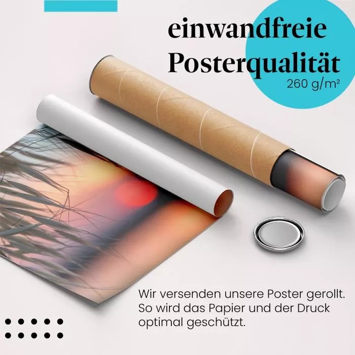 Sonnenuntergang am See | Postereck 3798