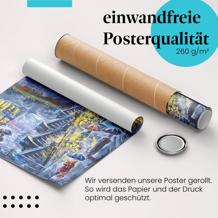 Preview: Romantische Nacht: Altstadt | Postereck 1897