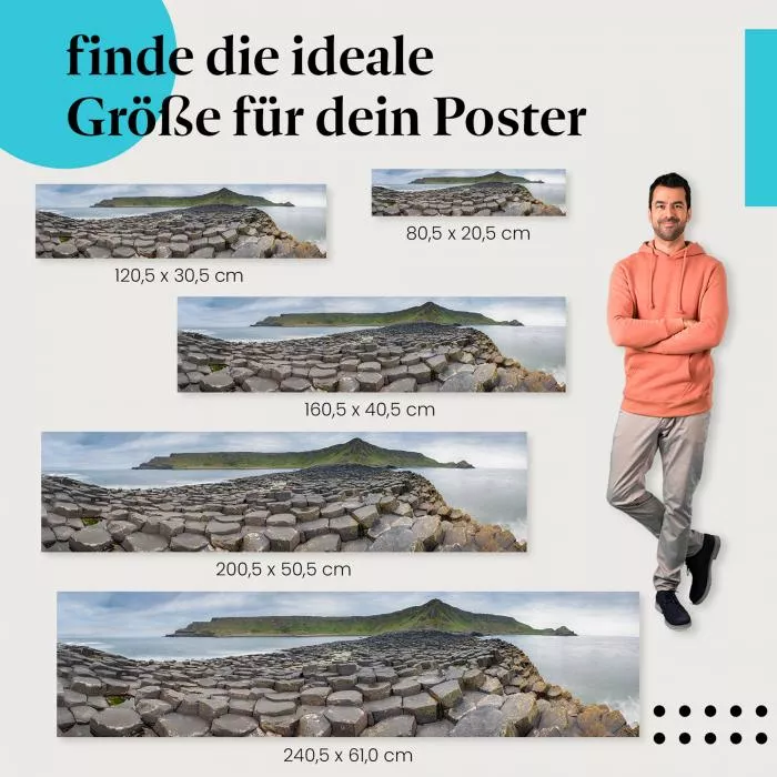 Giant's Causeway Panorama | Postereck 3581