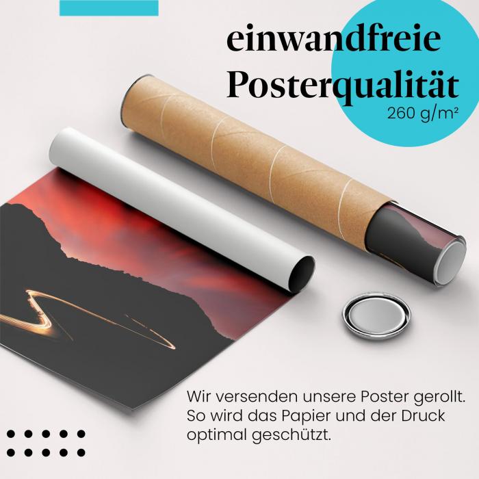 Preview: Nächtliche Straße | Postereck 2271