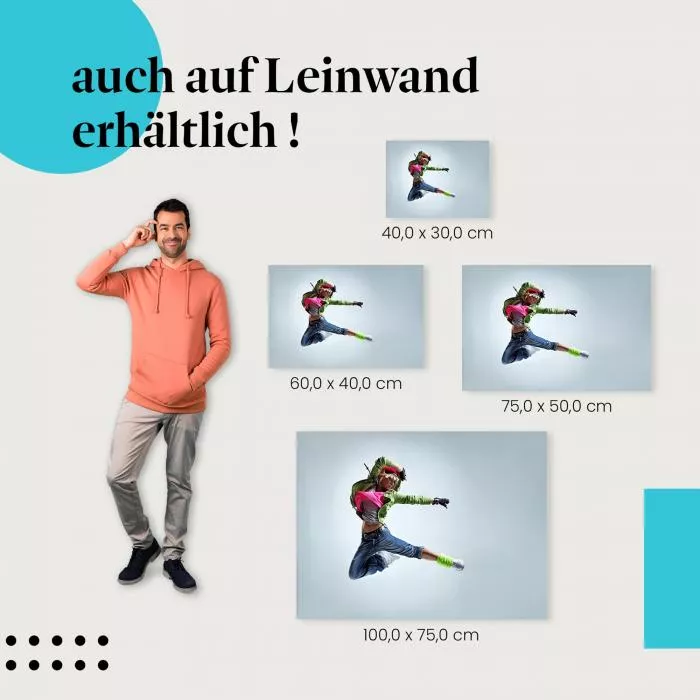 Streetstyle & Tanz: Pink & Jeans | Postereck 0195
