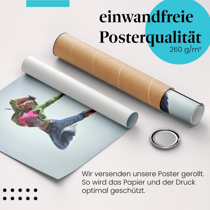 Preview: Streetstyle & Tanz: Pink & Jeans | Postereck 0195