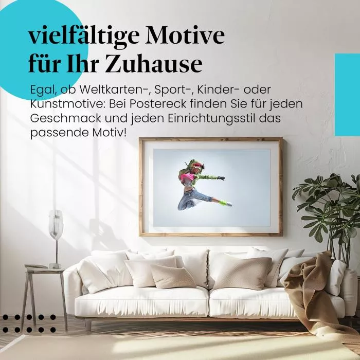 Streetstyle & Tanz: Pink & Jeans | Postereck 0195
