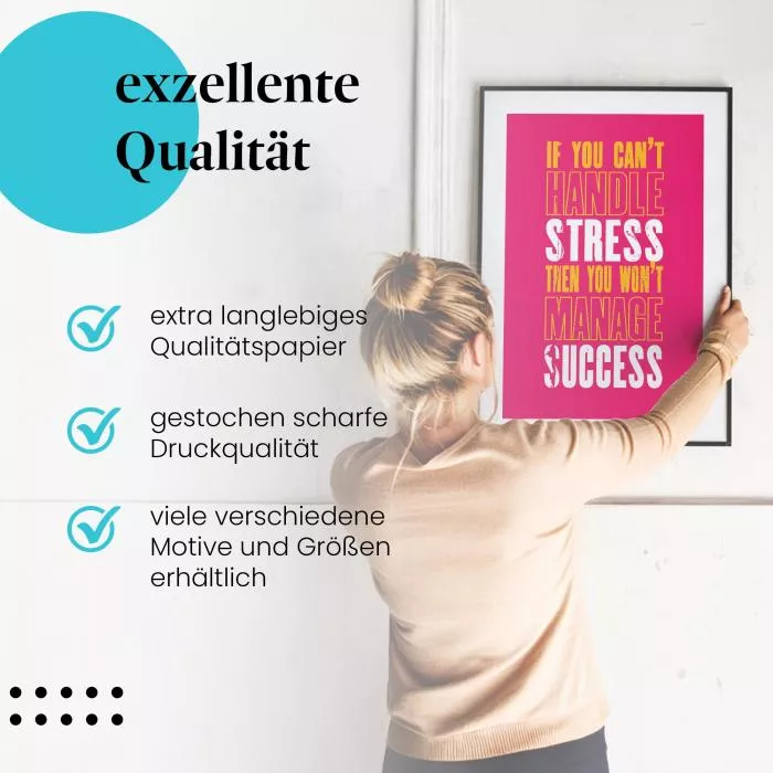 Stress und Erfolg | Postereck 1209