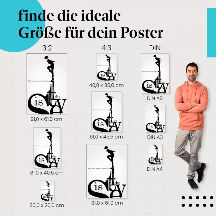 Stil ist die Antwort: Fashion Statement | Postereck 1015
