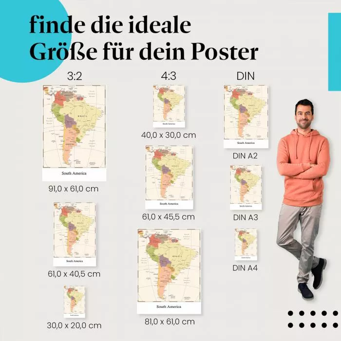 Südamerika | Postereck 4138