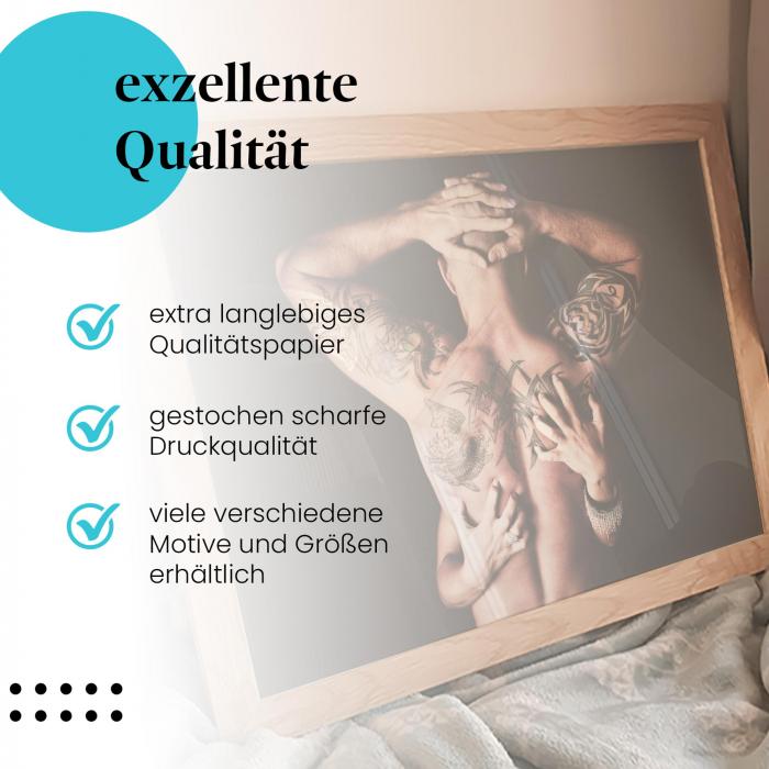 Preview: Tätowierter Rücken: Hände & Körperkunst | Postereck 0045