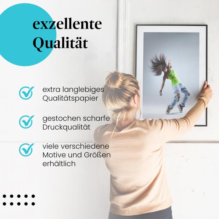 Preview: Tänzerin: Dynamik & Bewegung | Postereck 0667