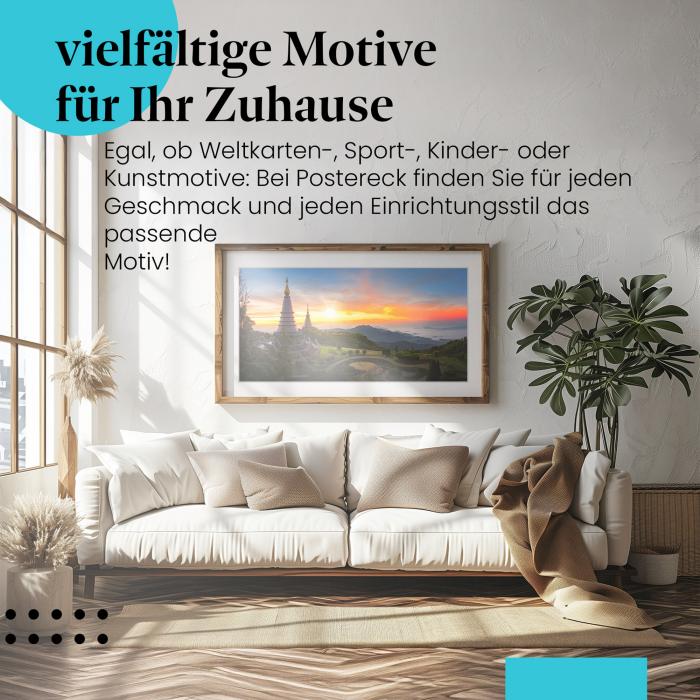 Preview: Pagode & Berge | Postereck 3569