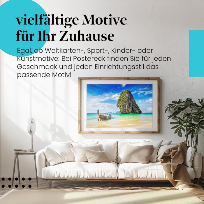 Preview: Thailändischer Traumstrand | Postereck 2602