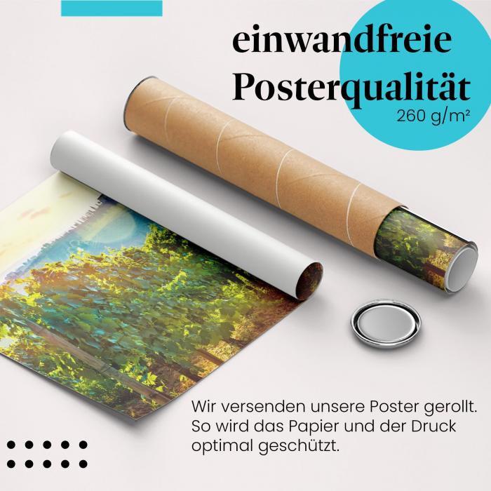 Preview: Toskana: Weinbergidylle | Postereck 1312