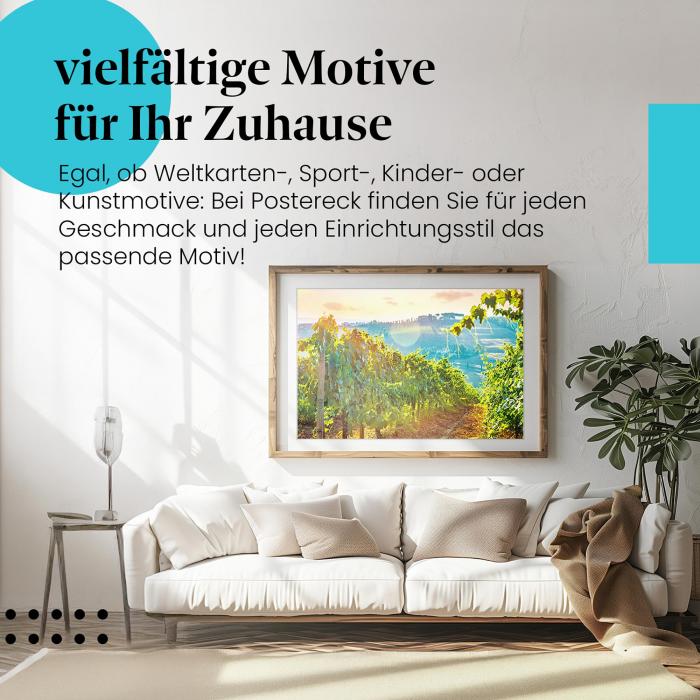 Preview: Toskana: Weinbergidylle | Postereck 1312