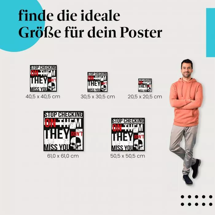 Schaue nach vorne | Postereck 2282