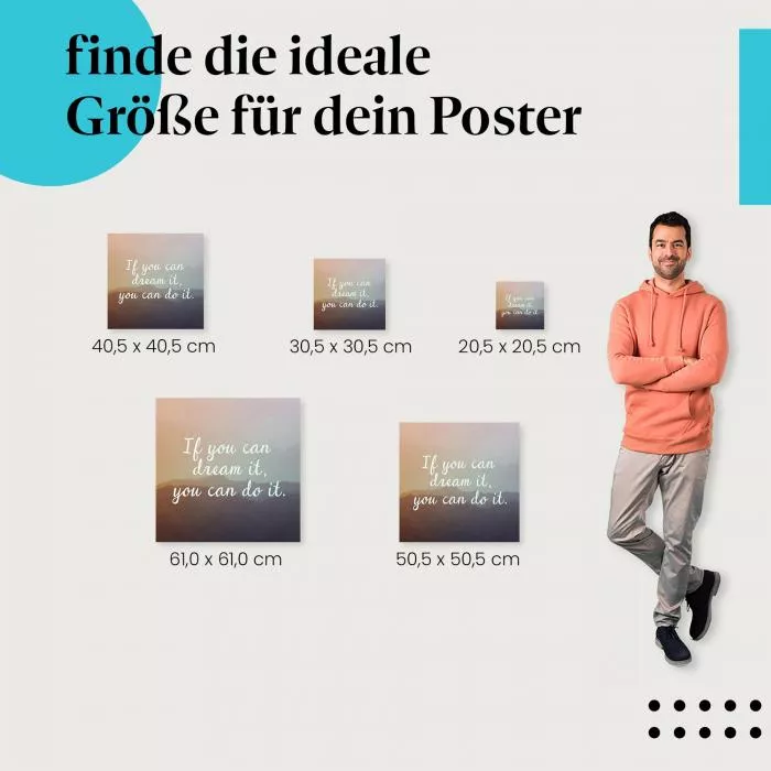Alles ist möglich | Postereck 2418