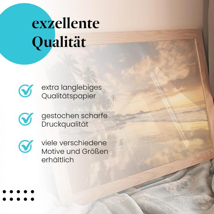 Preview: Tropischer Sonnenuntergang | Postereck 2351