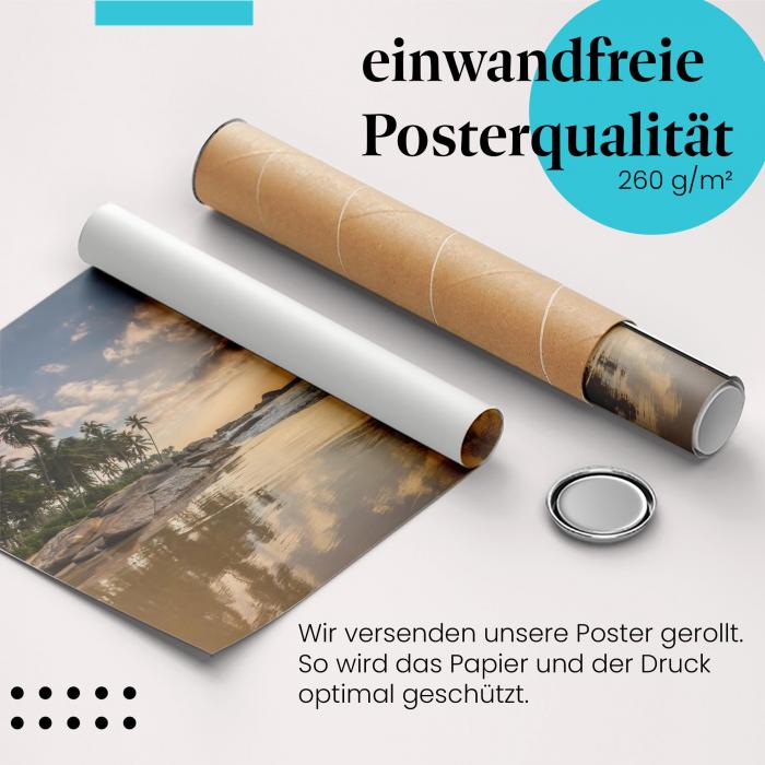 Preview: Tropischer Sonnenuntergang | Postereck 2351