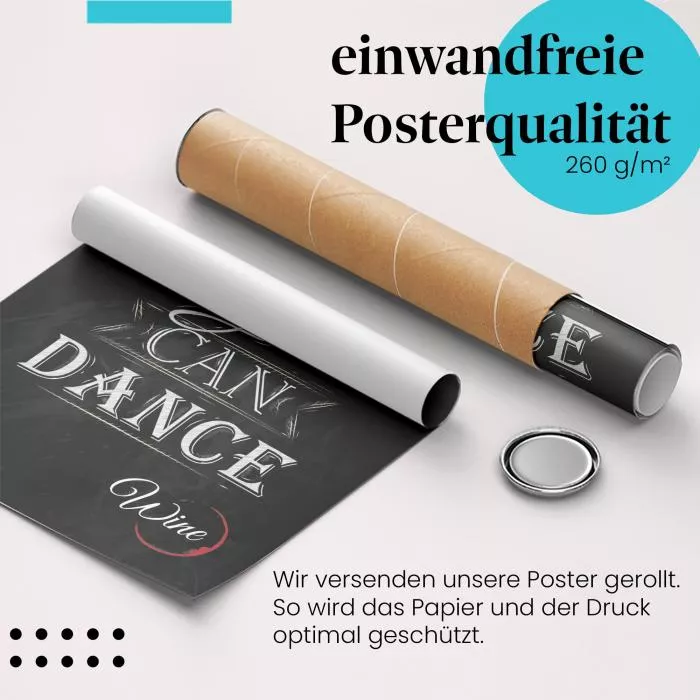 Wein & Tanz: "Trust Me You Can Dance" | Postereck 0594