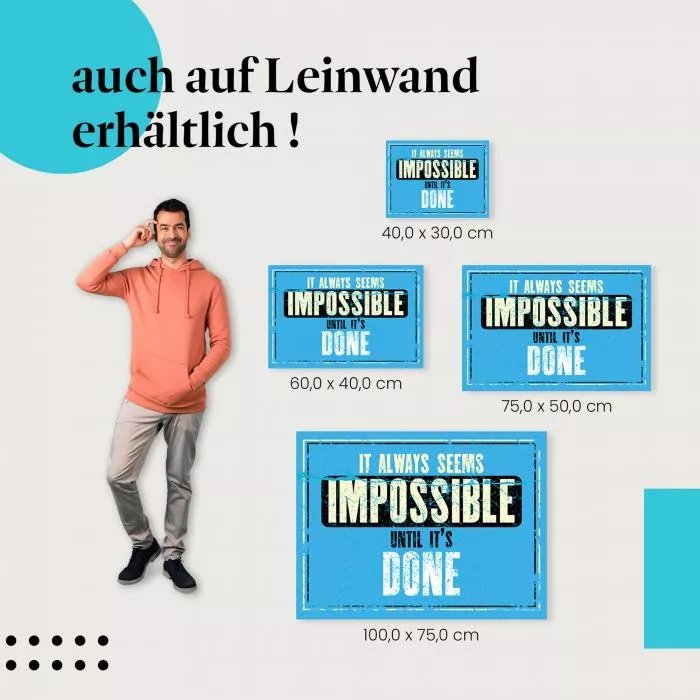 Motivierendes Zitat | Postereck 2089