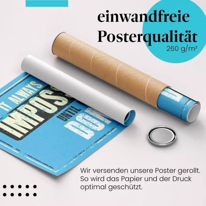 Motivierendes Zitat | Postereck 2089