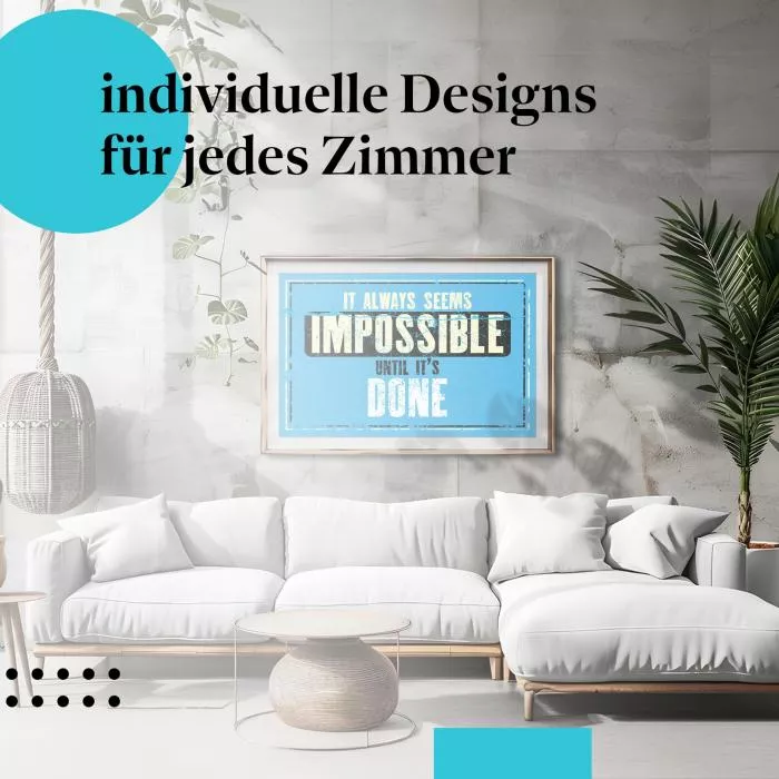 Motivierendes Zitat | Postereck 2089