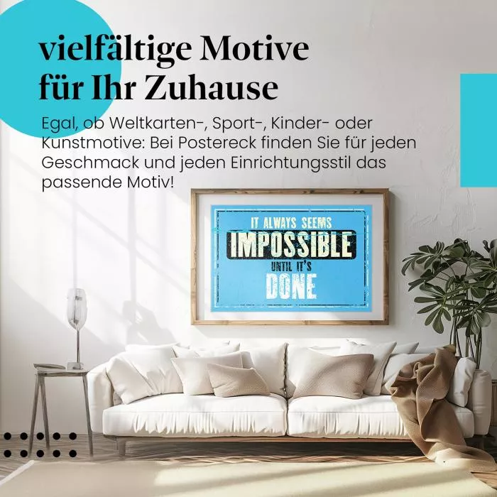 Motivierendes Zitat | Postereck 2089