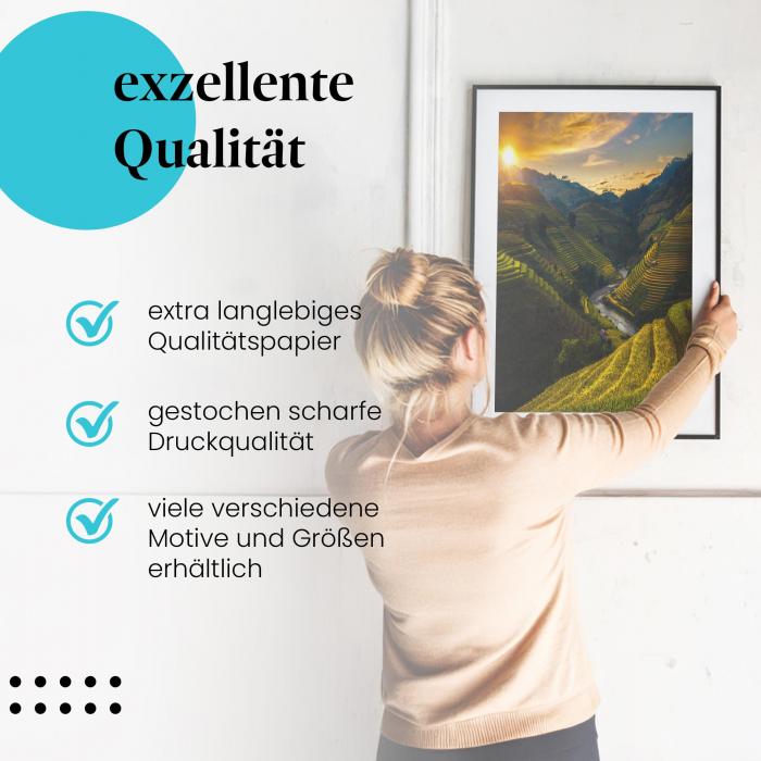 Preview: Goldene Reisfelder | Postereck 2198