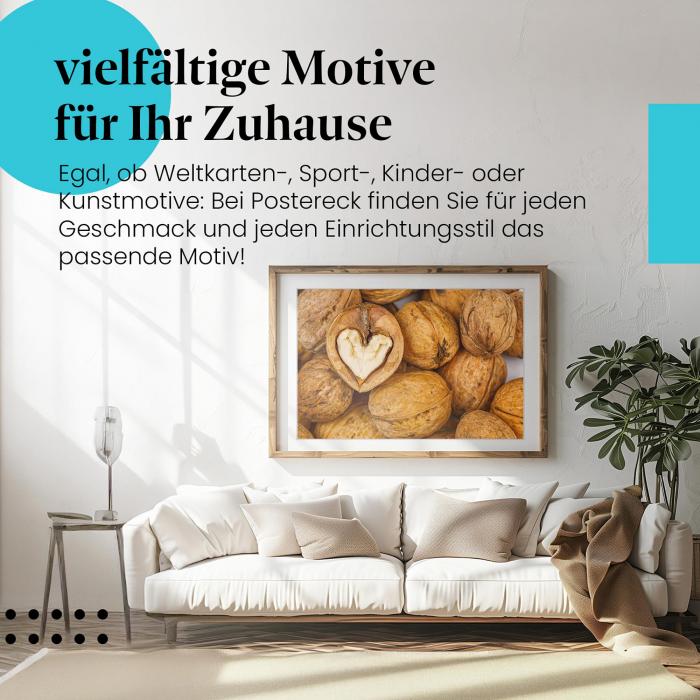 Preview: Walnuss-Herz: Liebe & Gesundheit | Postereck 1939