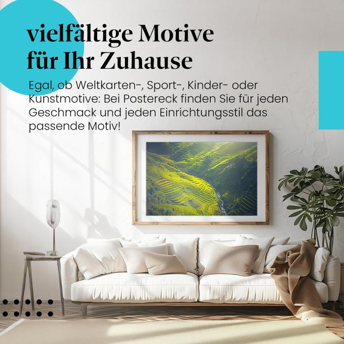 Preview: Üppiges Grünes Tal | Postereck 1660