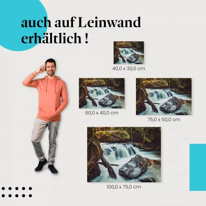 Wasserfall im Dschungel | Postereck 2599