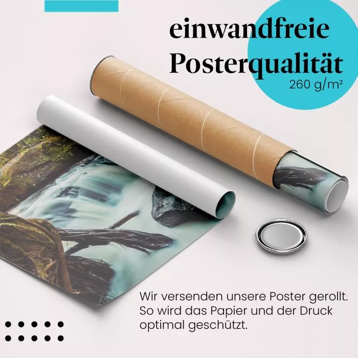 Wasserfall im Dschungel | Postereck 2599