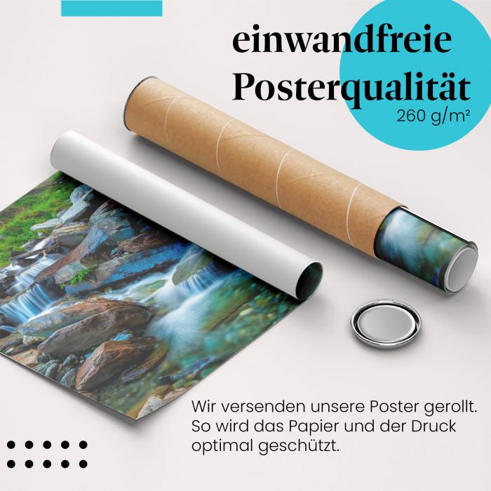 Preview: Idyllischer Wasserfall | Postereck 2609