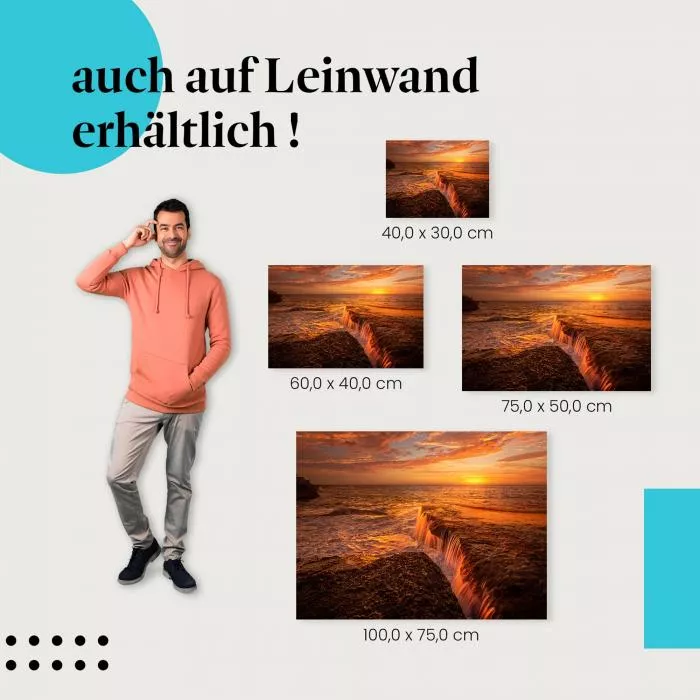 Wasserfall & Meer | Postereck 3811