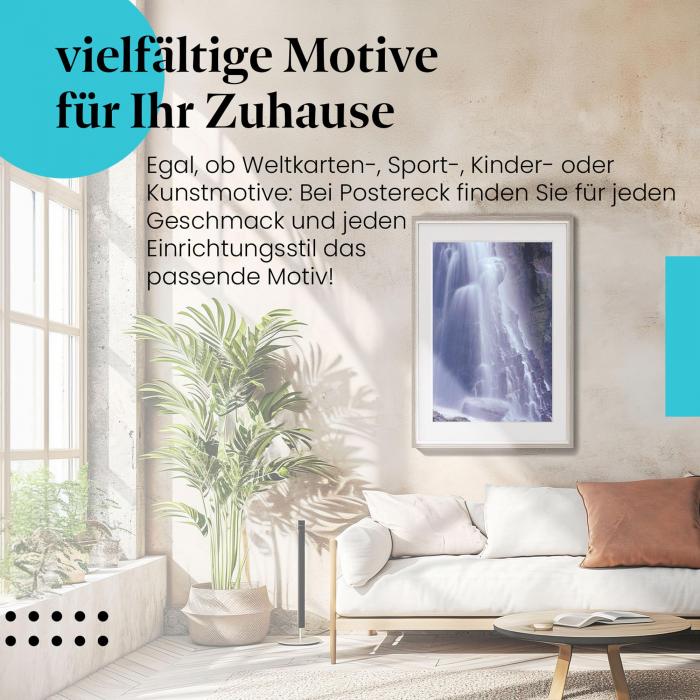 Preview:  Wasserfall: Tosende Wassermassen | Postereck 0250