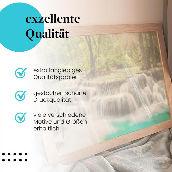 Preview: Wasserfall im Regenwald | Postereck 3244