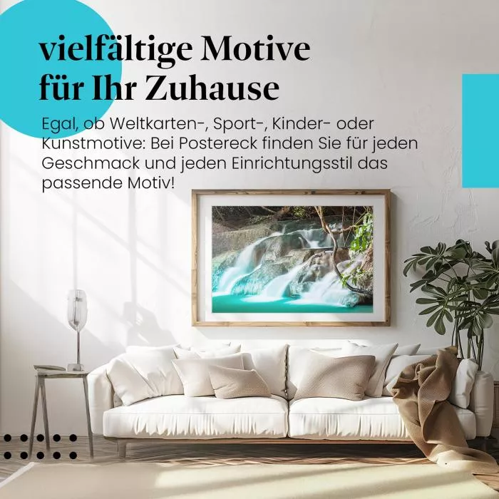 Wasserfall & Becken | Postereck 3247