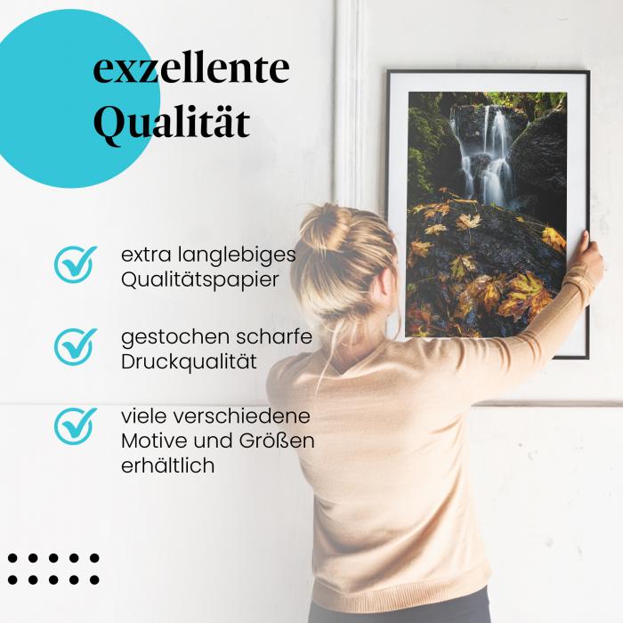 Preview: Herbstlicher Wasserfall | Postereck 3652