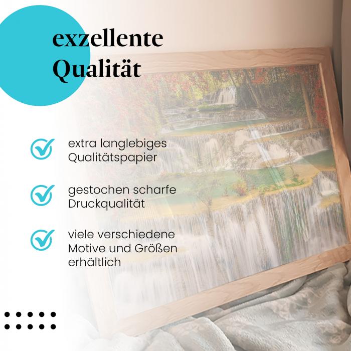 Preview: Wasserfall im Wald | Postereck 3743