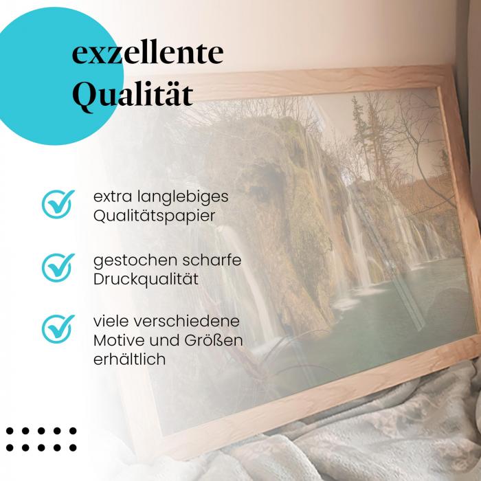 Preview:  Versteckter Wasserfall: Ruhe & Schönheit | Postereck 0409