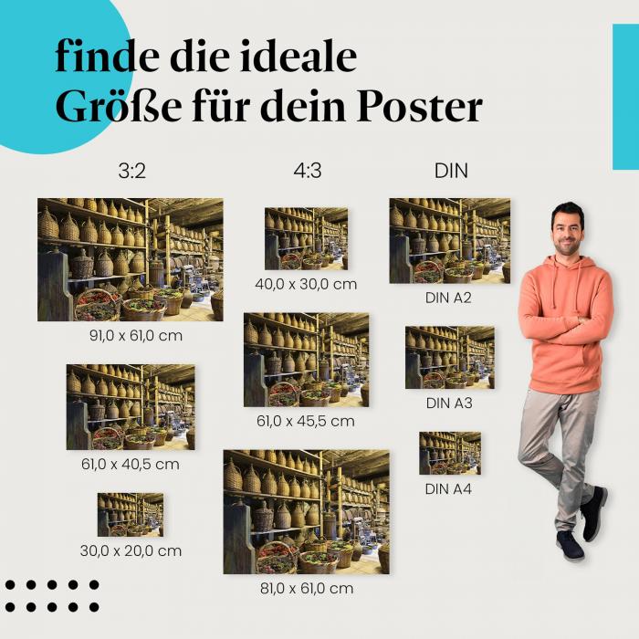 Weinkeller Poster: Atmosphäre für Weinliebhaber - jetzt bestellen!