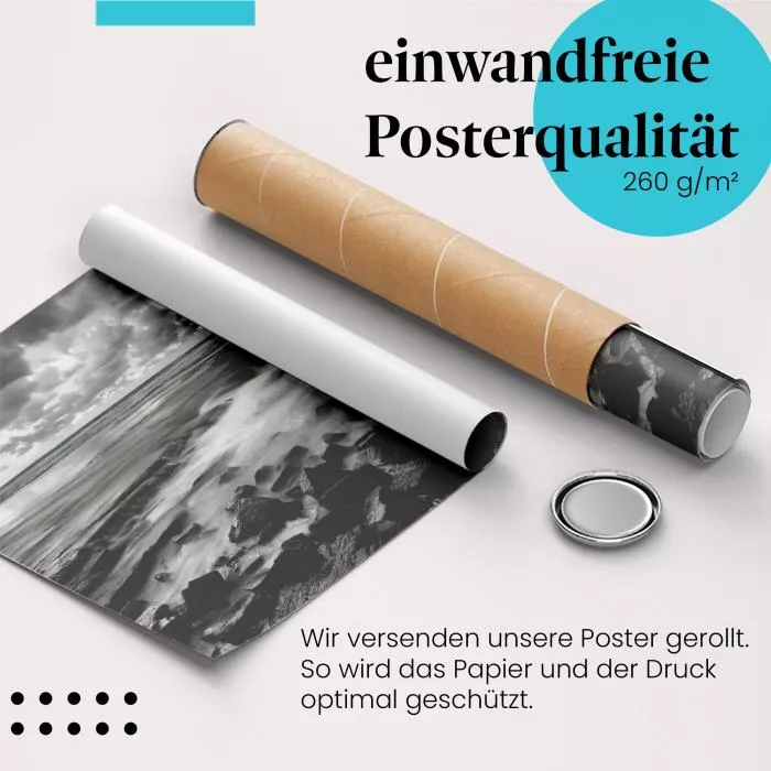 Wellen & Felsen | Postereck 3748